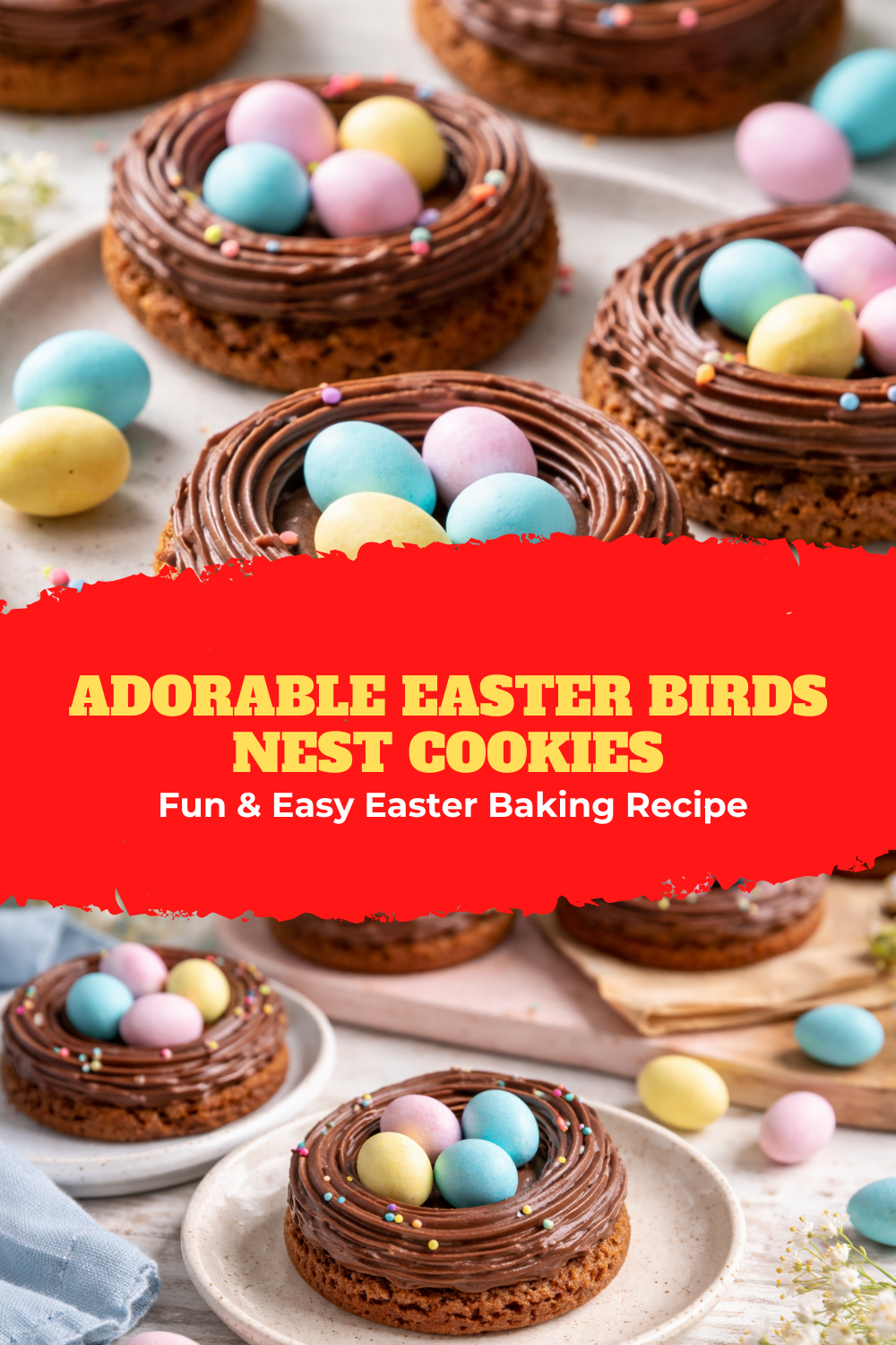 Adorable Easter Birds Nest Cookies – Fun & Easy Easter Baking Recipe Thumbnail