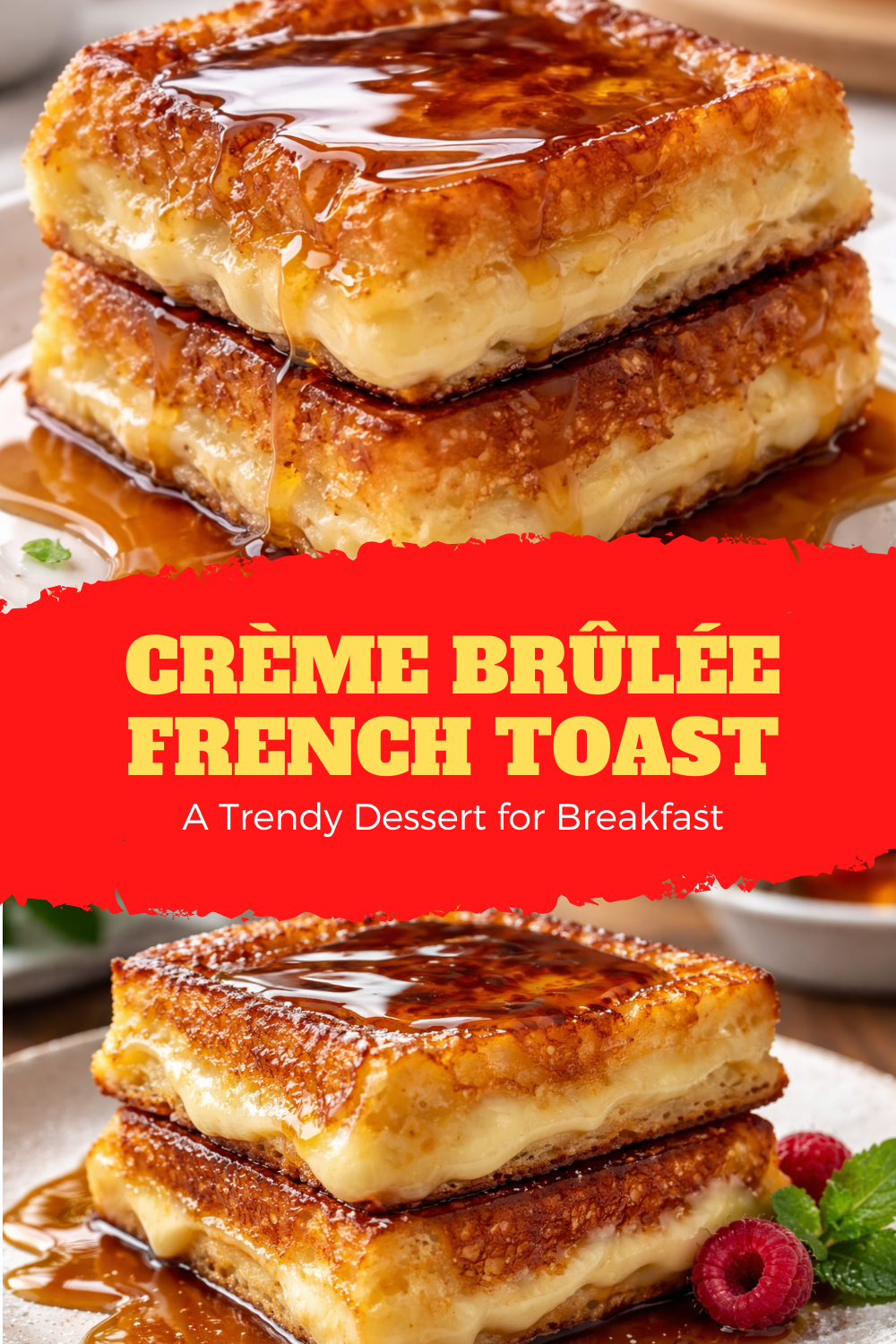 Crème Brûlée French Toast – A Trendy Dessert for Breakfast Thumbnail