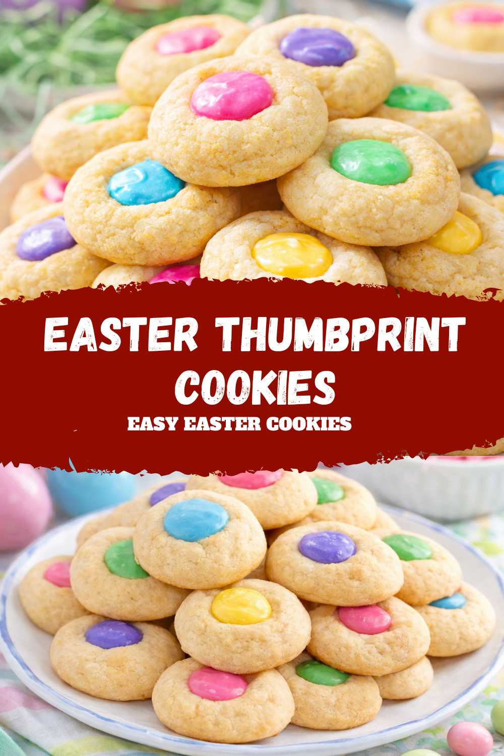 Easter Thumbprint Cookies - 3 Thumbnail