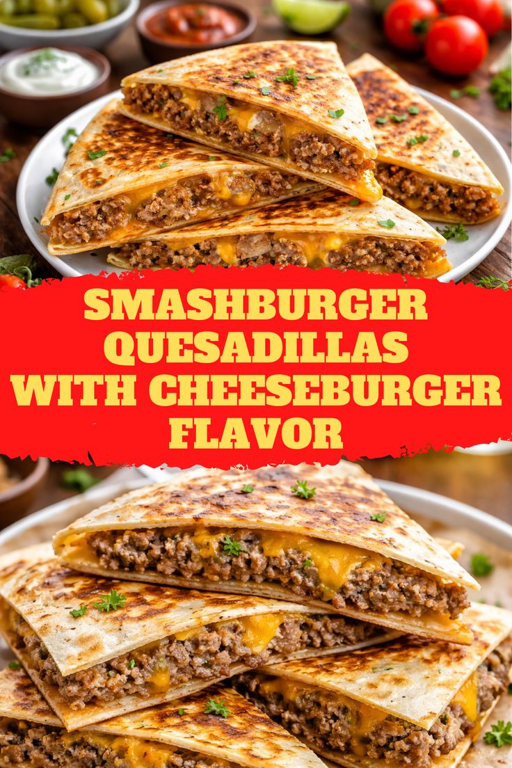 Select Smashburger Quesadillas — Fast Dinner Recipes with Cheeseburger Flavor
Smashburger Quesadillas — Fast Dinner Recipes with Cheeseburger Flavor