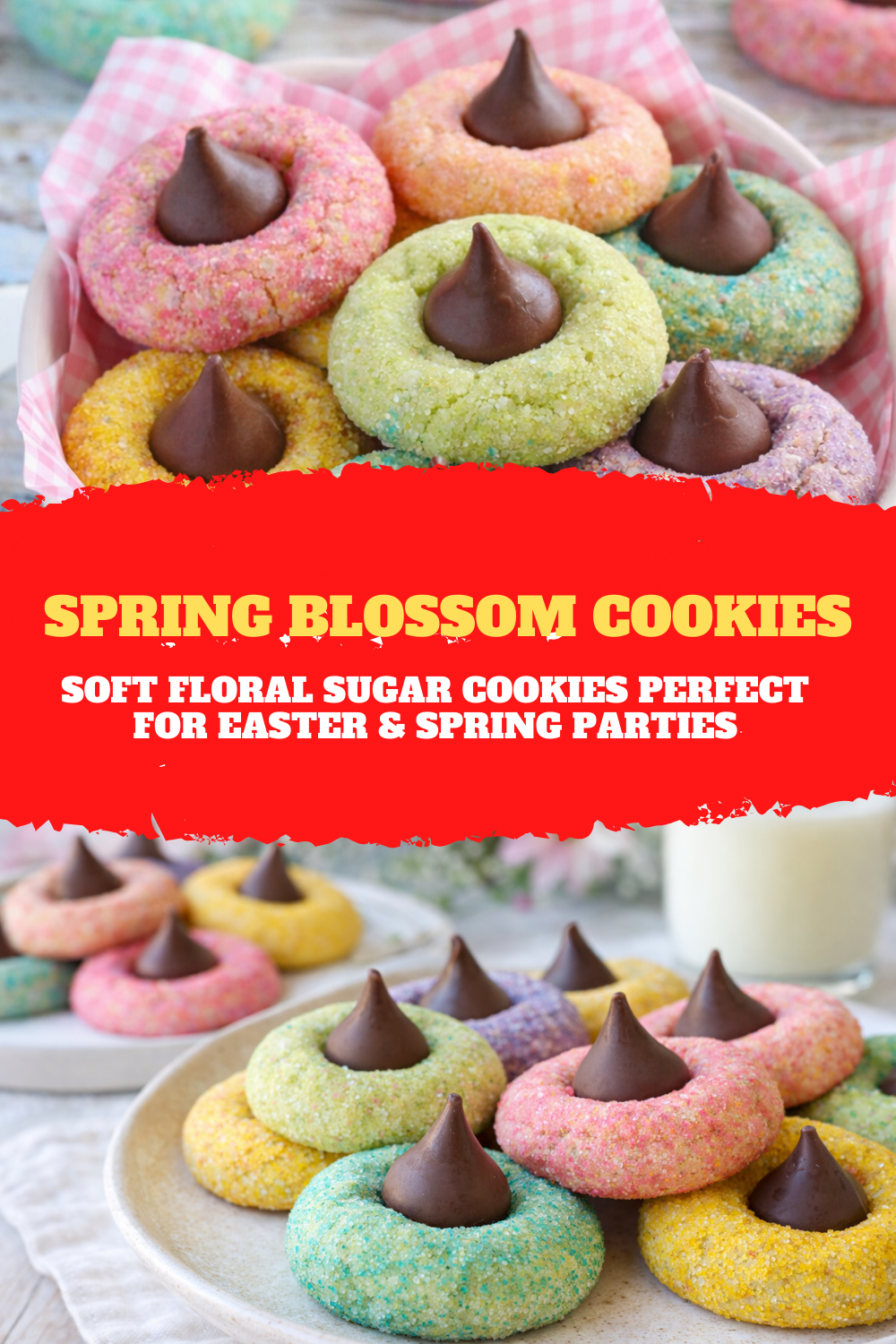 Spring Blossom Cookies – Soft Floral Sugar Cookies Perfect For Easter & Spring Parties Thumbnail