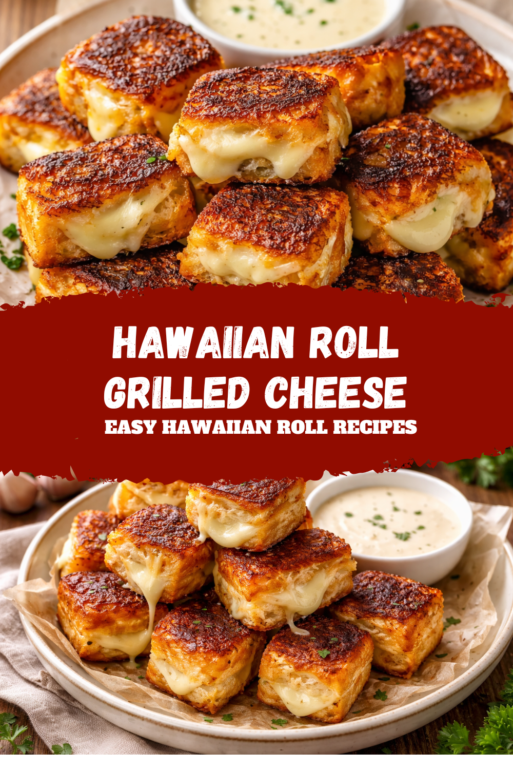 Hawaiian Roll Grilled Cheese - 3 Thumbnail