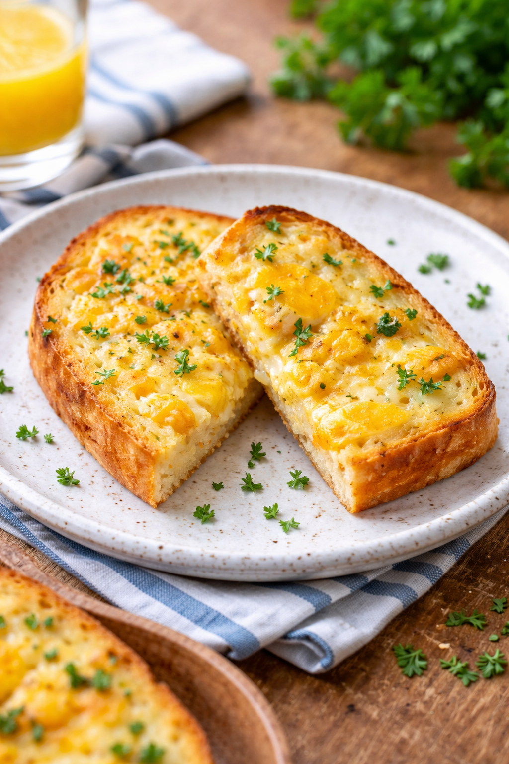 Easy-Peasy Cheesy Egg Toast Thumbnail