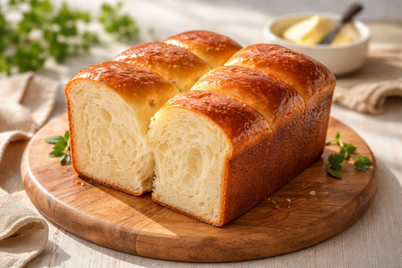 Homemade Milk Bread Recipe with Sweet Condensed Milk – Easy & Fluffy Thumbnail