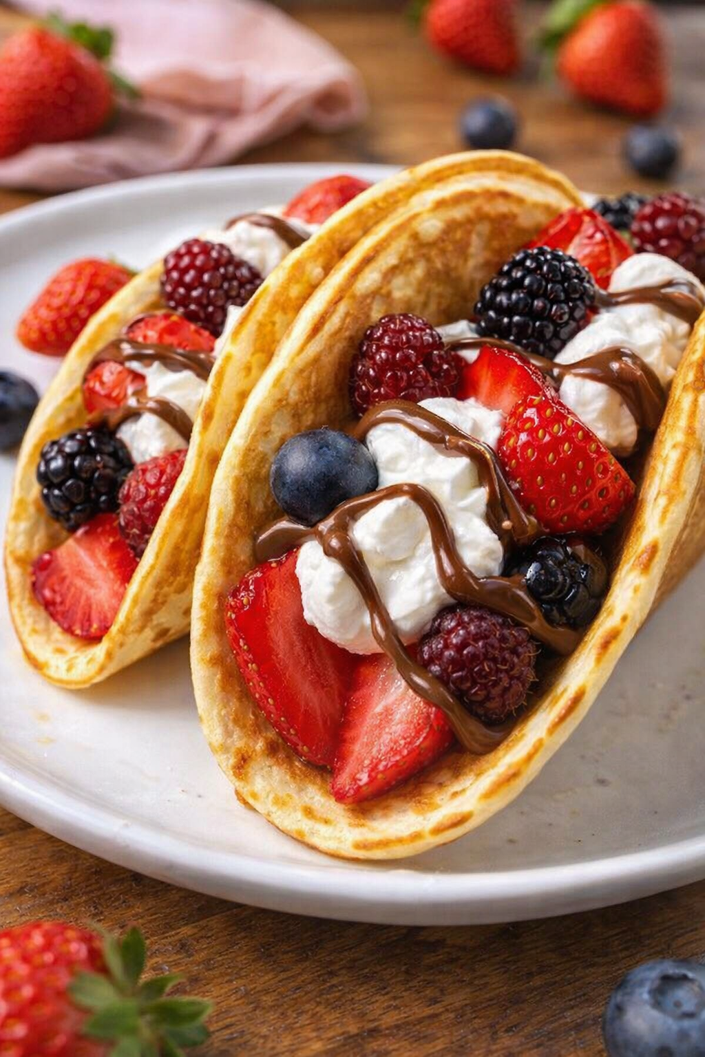 Pancake Tacos Recipe – Breakfast Ideas With Pancakes Made Extra Fun Thumbnail
