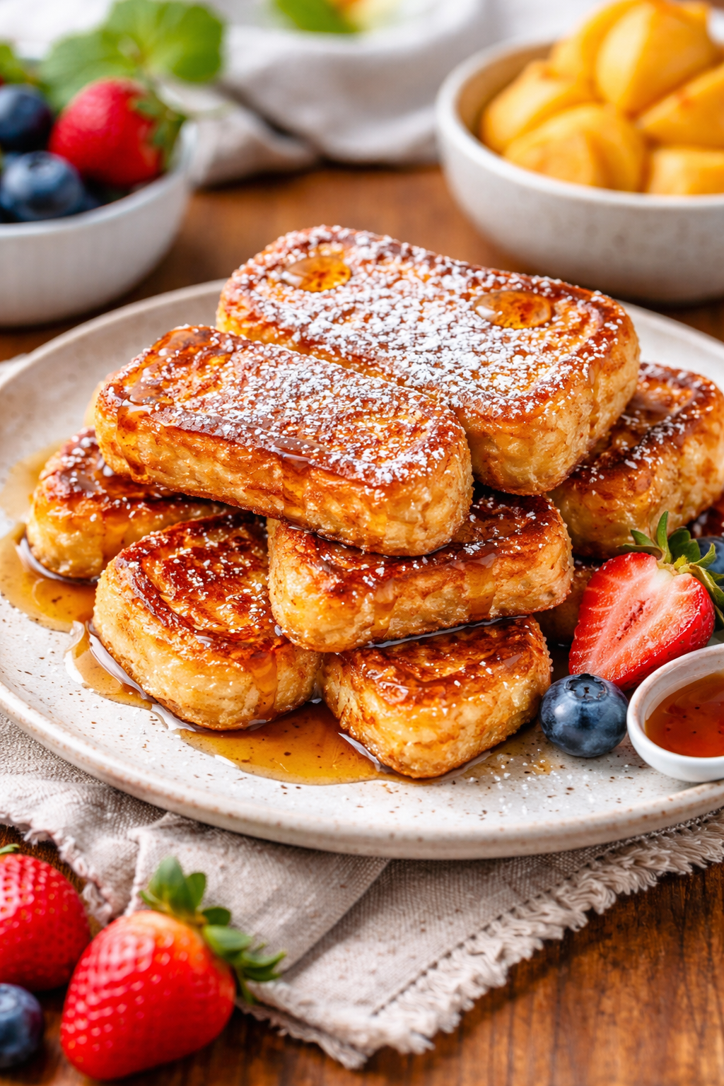 Easy Hawaiian Roll French Toast – Quick Breakfast Meals for Families Thumbnail