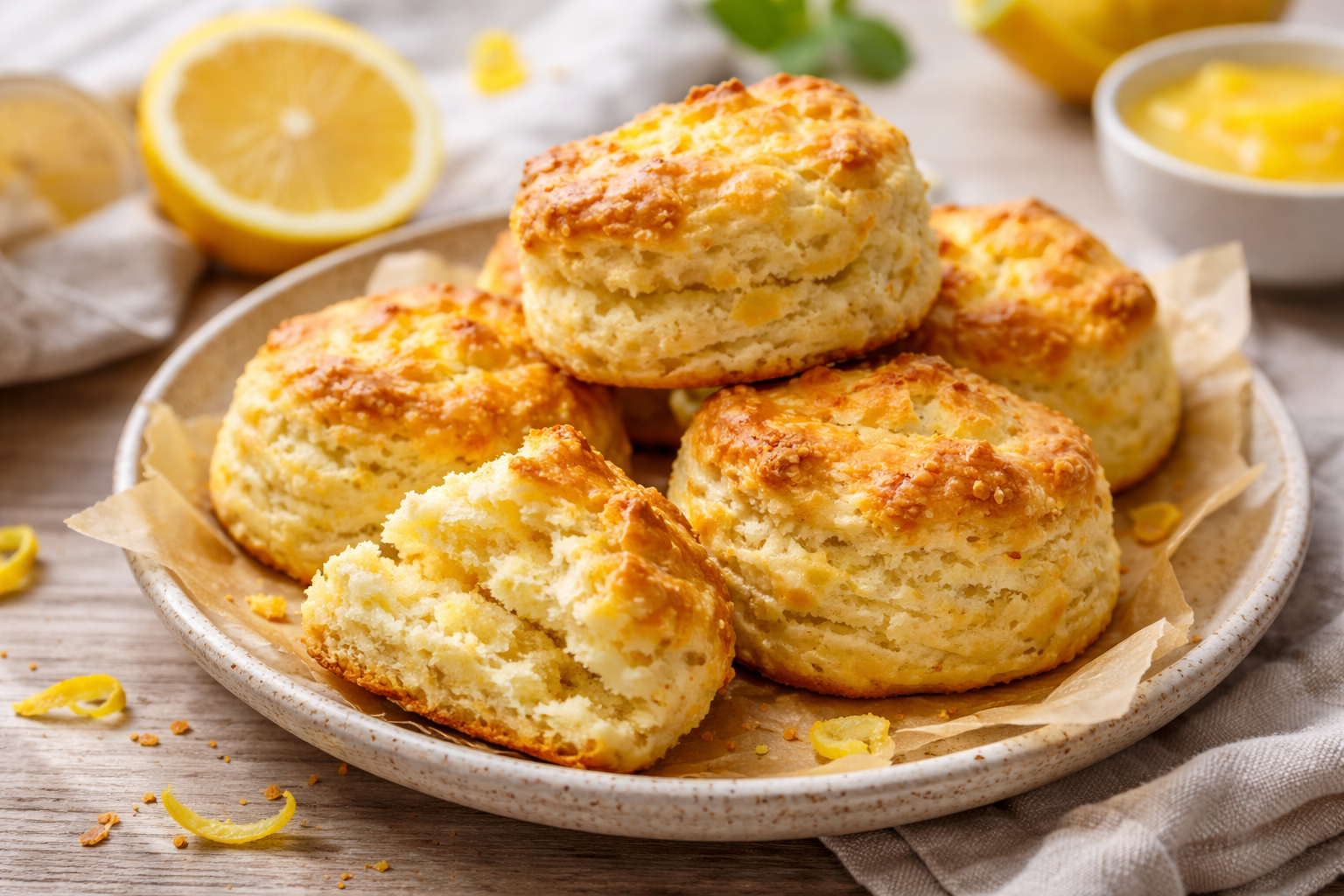 Homemade Lemon Scones Ready in 30 Minutes – The Best Lemon Scones Recipe Ever Thumbnail