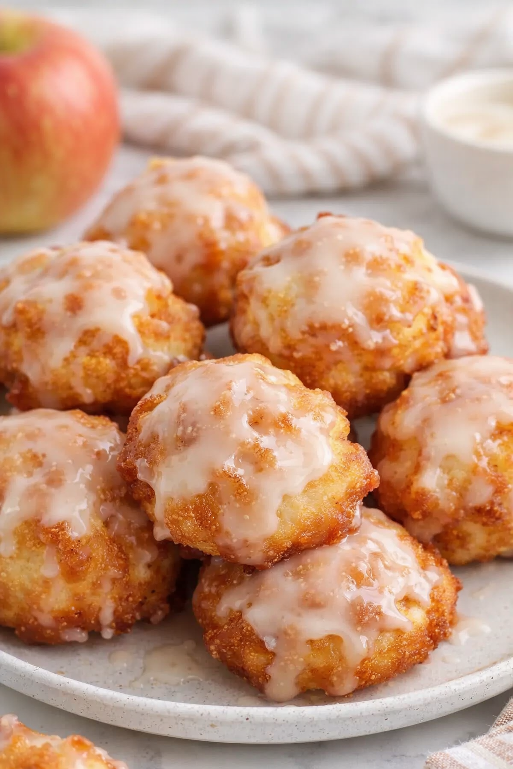 Air Fryer Apple Fritters – Easy Apple Fritter Recipes Without Deep Frying Thumbnail