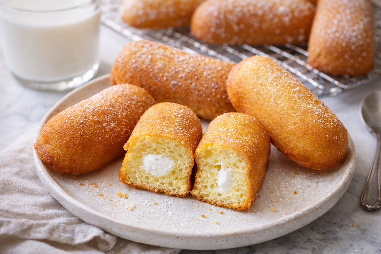 Soft Homemade Twinkies – Easy Baking Recipes for Sweet Cravings Thumbnail
