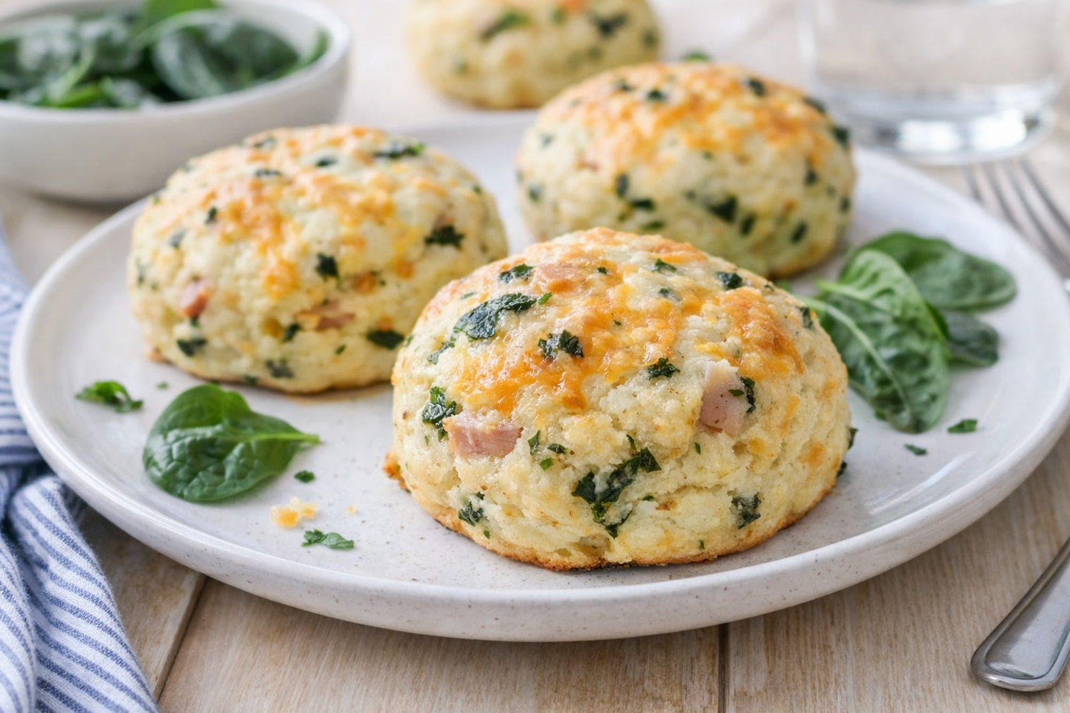 Low Carb Breakfast Protein Biscuits – Healthy To Go Recipes Thumbnail