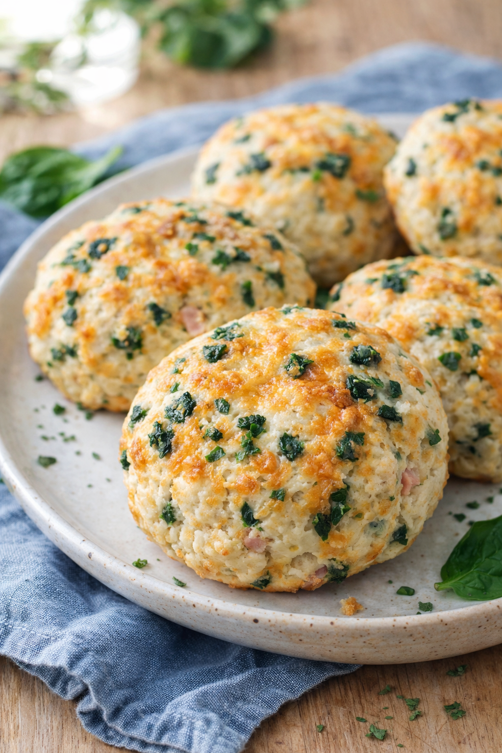 Low Carb Breakfast Protein Biscuits – Healthy To Go Recipes Thumbnail