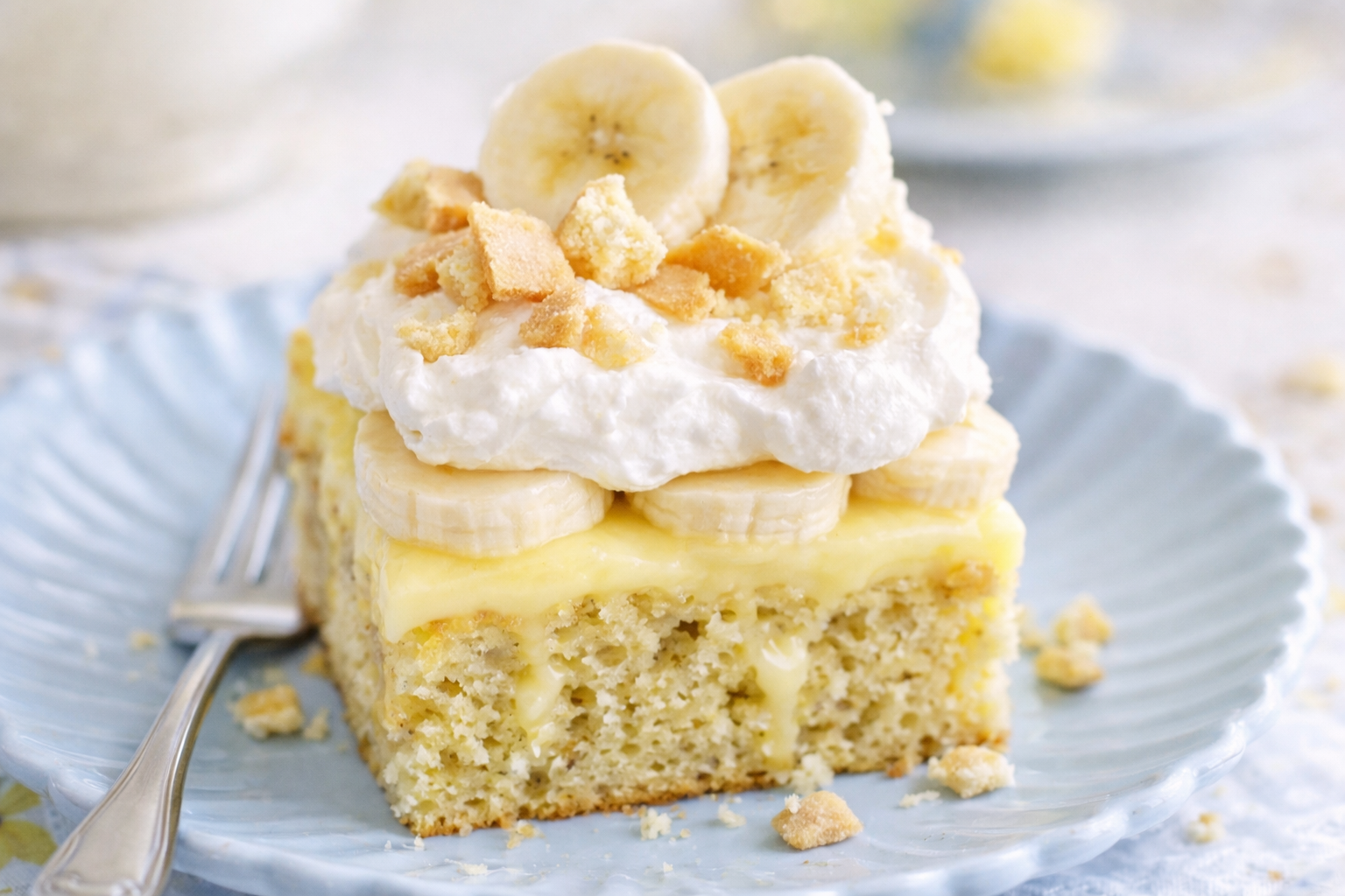 Banana Pudding Poke Cake - 1 Thumbnail