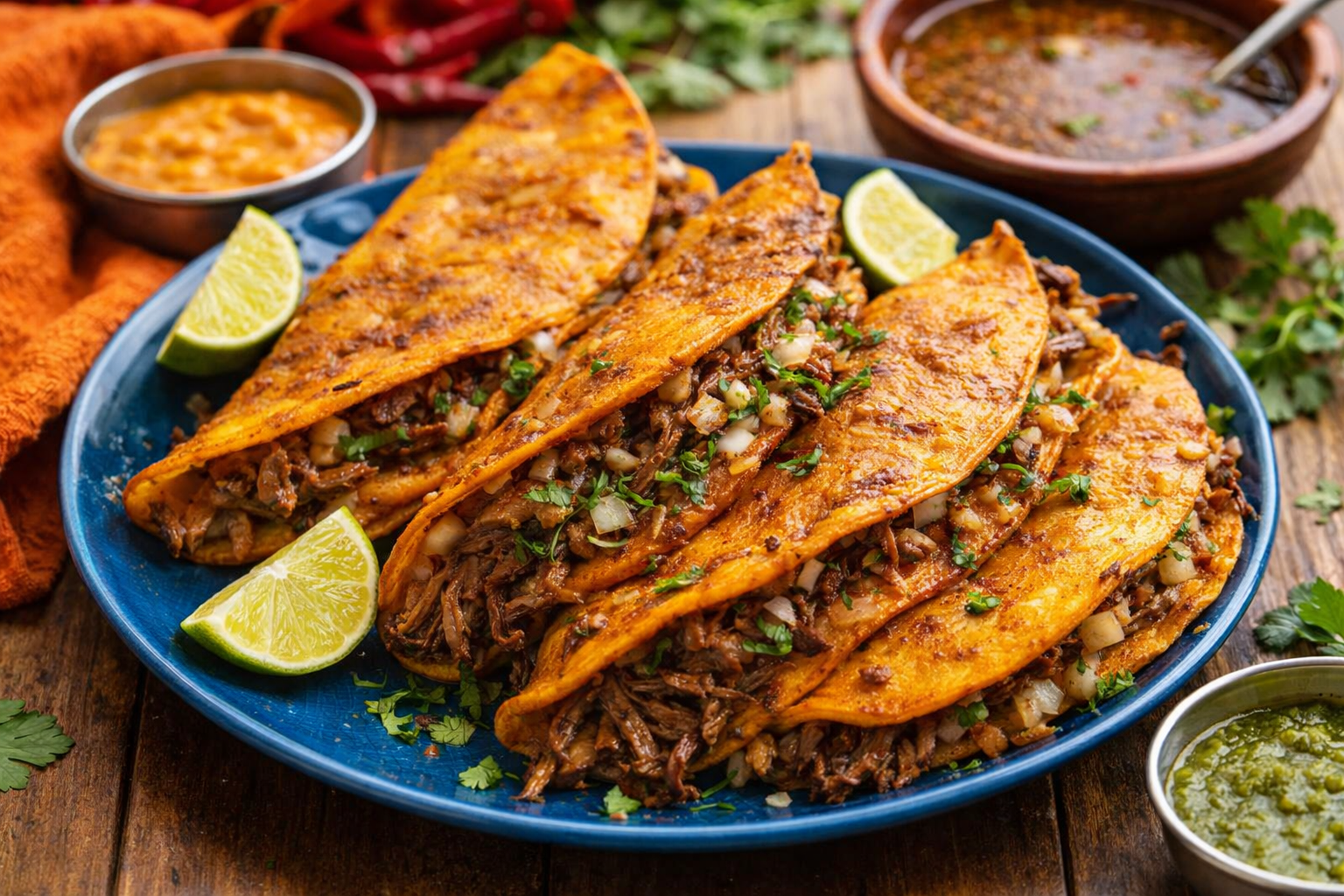 Beef Birria Tacos – A Fast Dinner Recipe with Mexican Soul Thumbnail