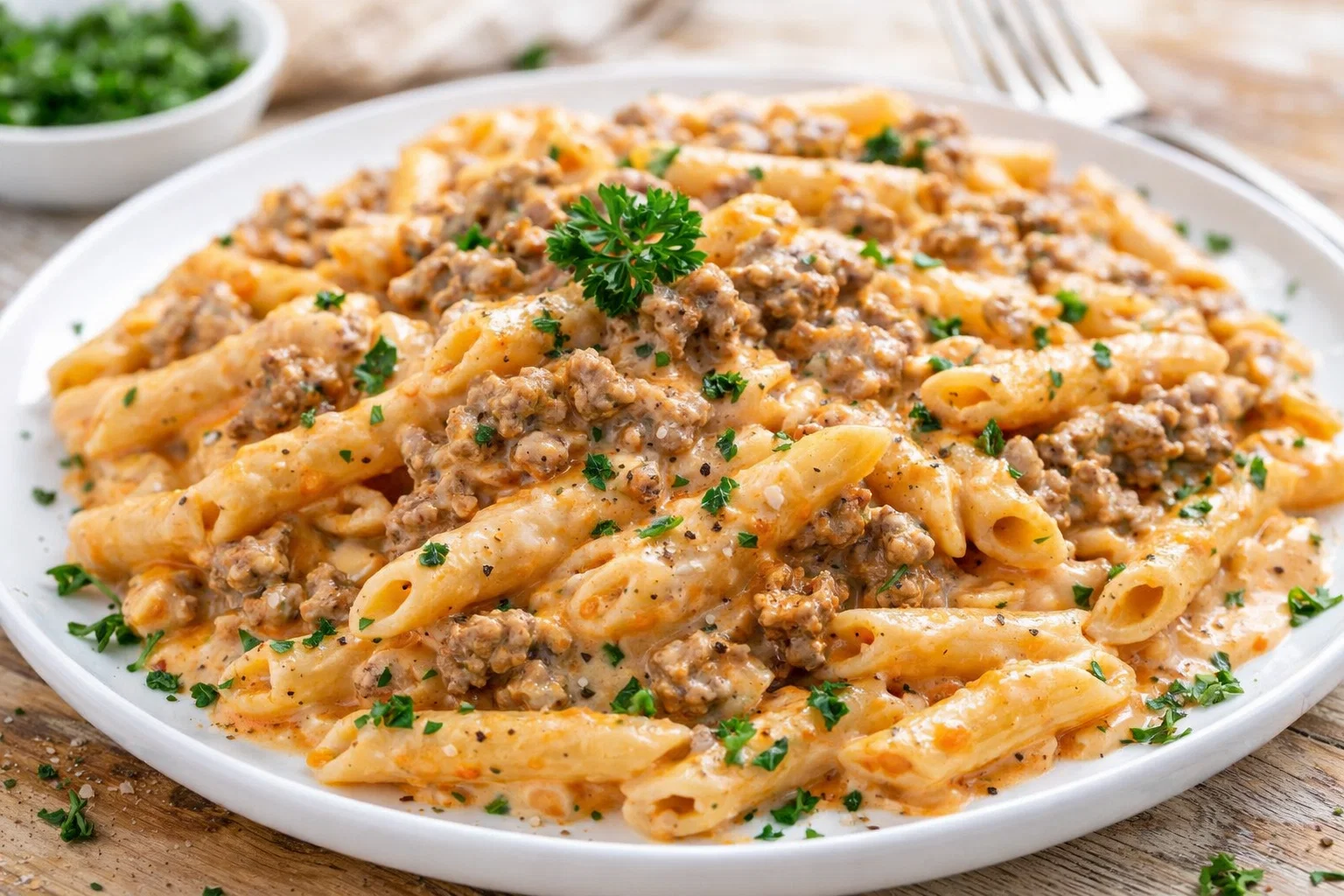 Creamy Beef Pasta Recipe Simple Supper Idea With Ground Beef Everyone Loves-thumbnail
