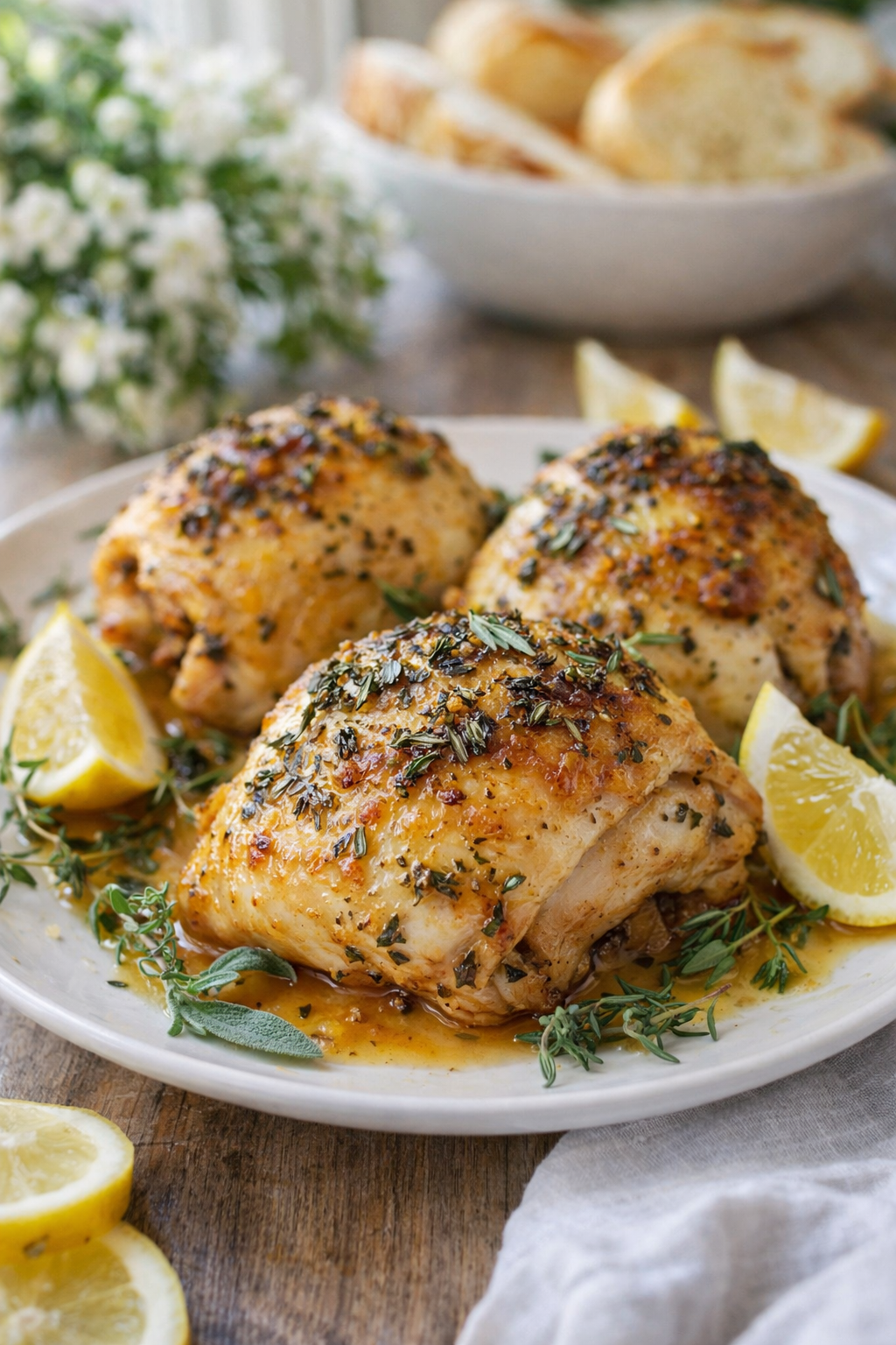 Easter Herb-Roasted Lemon Chicken - 2 Thumbnail