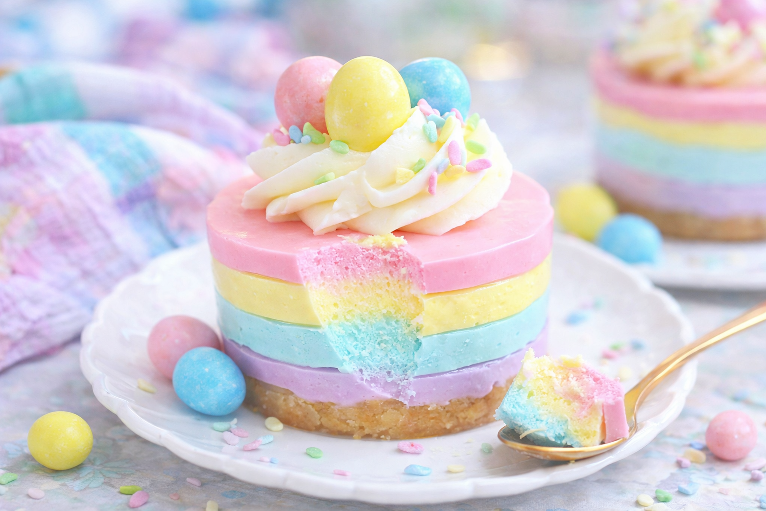 Easter No-Bake Mini Cheesecakes - 1 Thumbnail