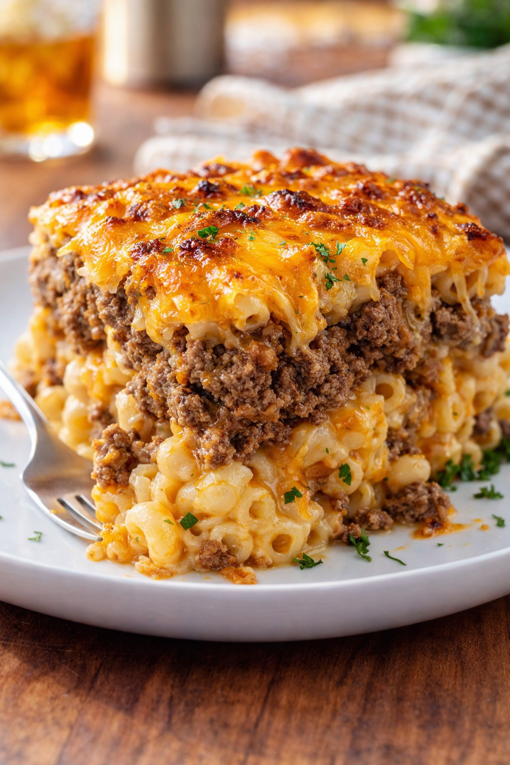Mac & Cheese Meatloaf Casserole - 2 Thumbnail