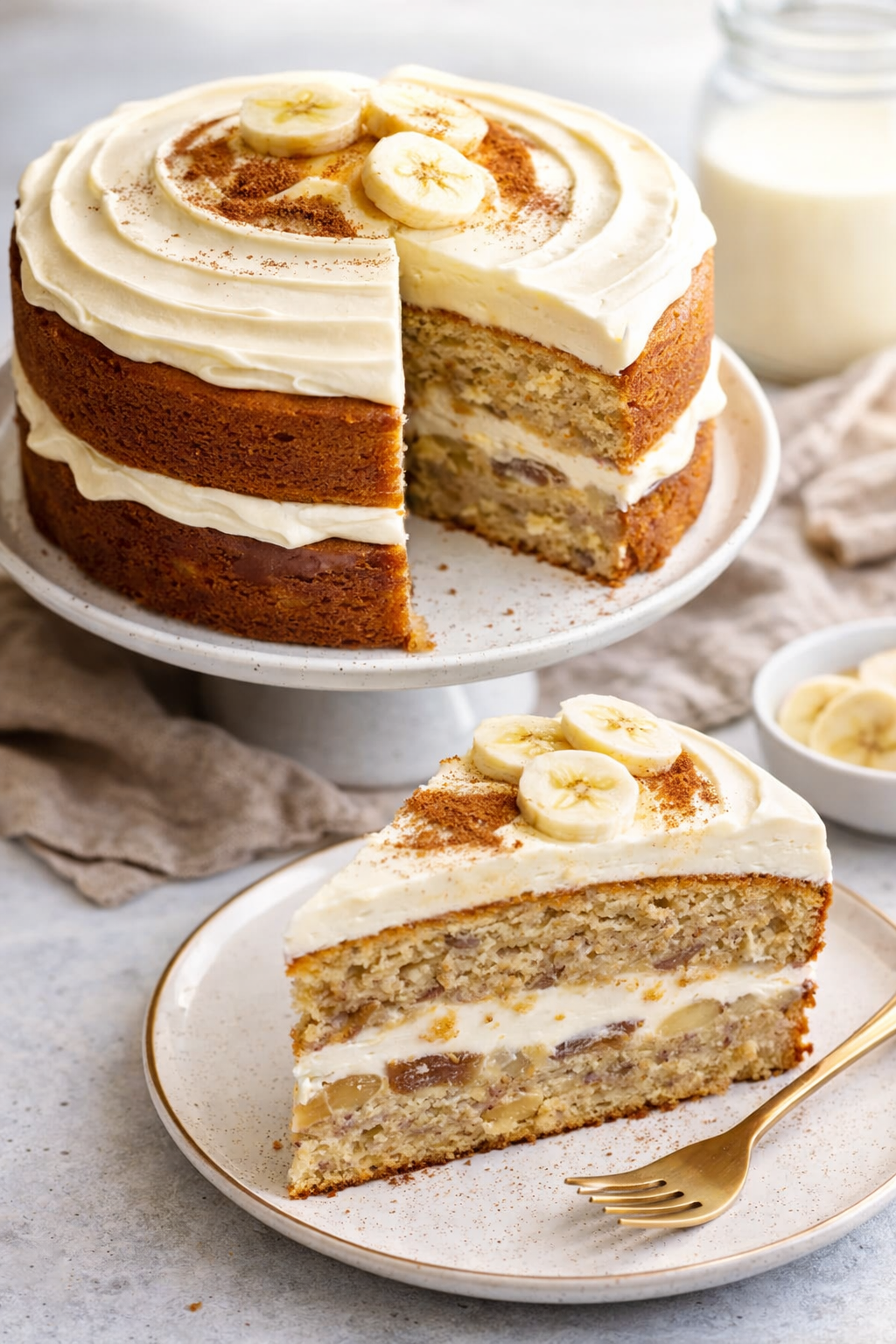 Banana Cream Cake - 2 Thumbnail