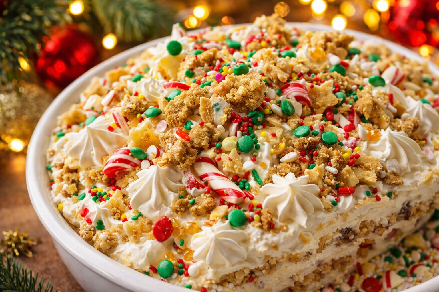 Christmas Cookie Lasagna - 1 Thumbnail