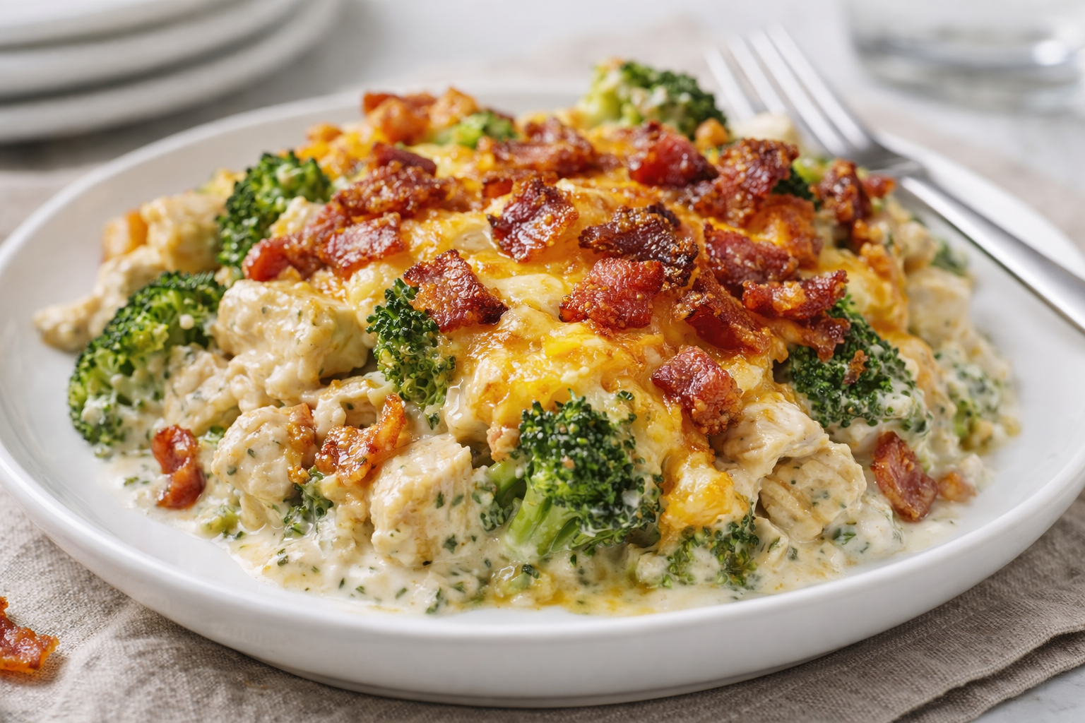 Creamy Low Carb Chicken Casserole - 1 Thumbnail