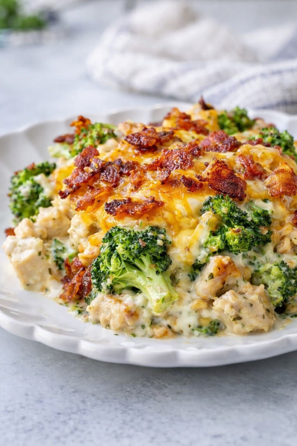 Creamy Low Carb Chicken Casserole - 2 Thumbnail