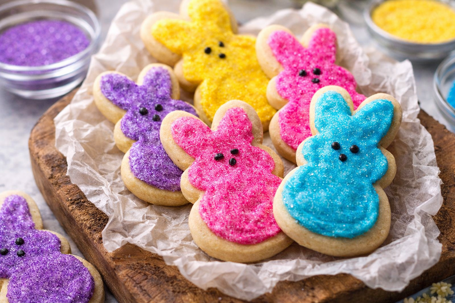 Easter Bunny Cut Out Sugar Cookies – Cute Bunny Cookies for Spring Thumbnail