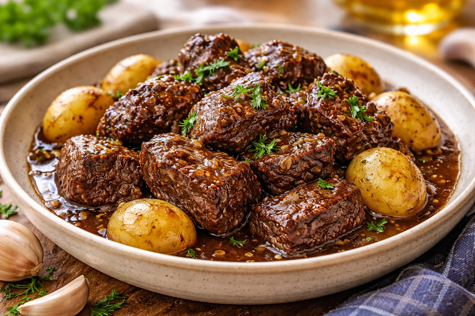 Garlic Butter Crockpot Beef – The Ultimate Pot Roast Slow Cooker Dinner Thumbnail