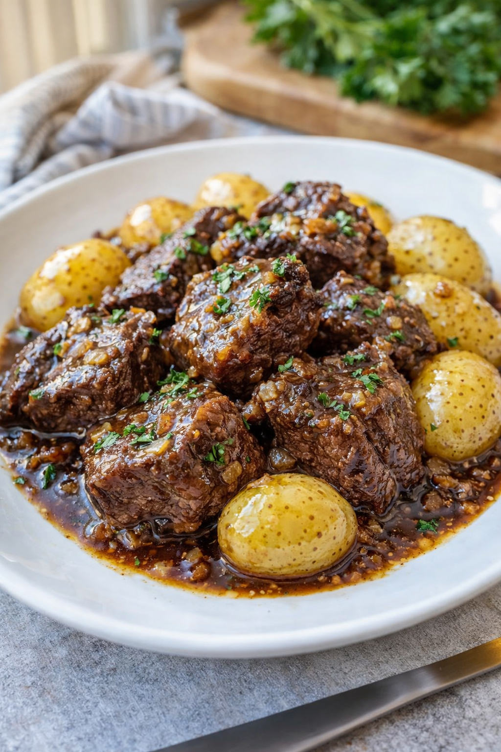 Garlic Butter Crockpot Beef – The Ultimate Pot Roast Slow Cooker Dinner Thumbnail