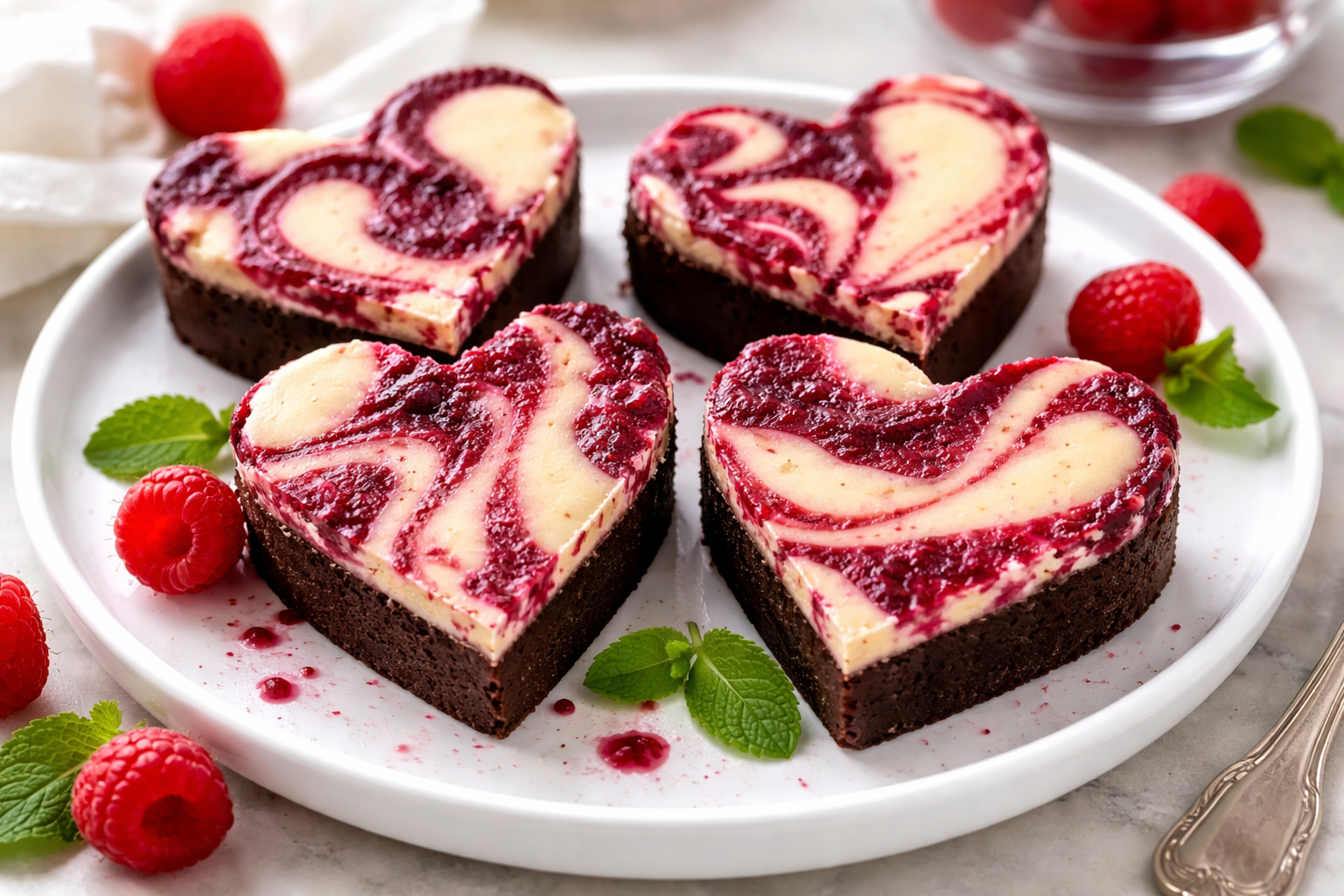 Heart Shaped Brownies - 1 Thumbnail