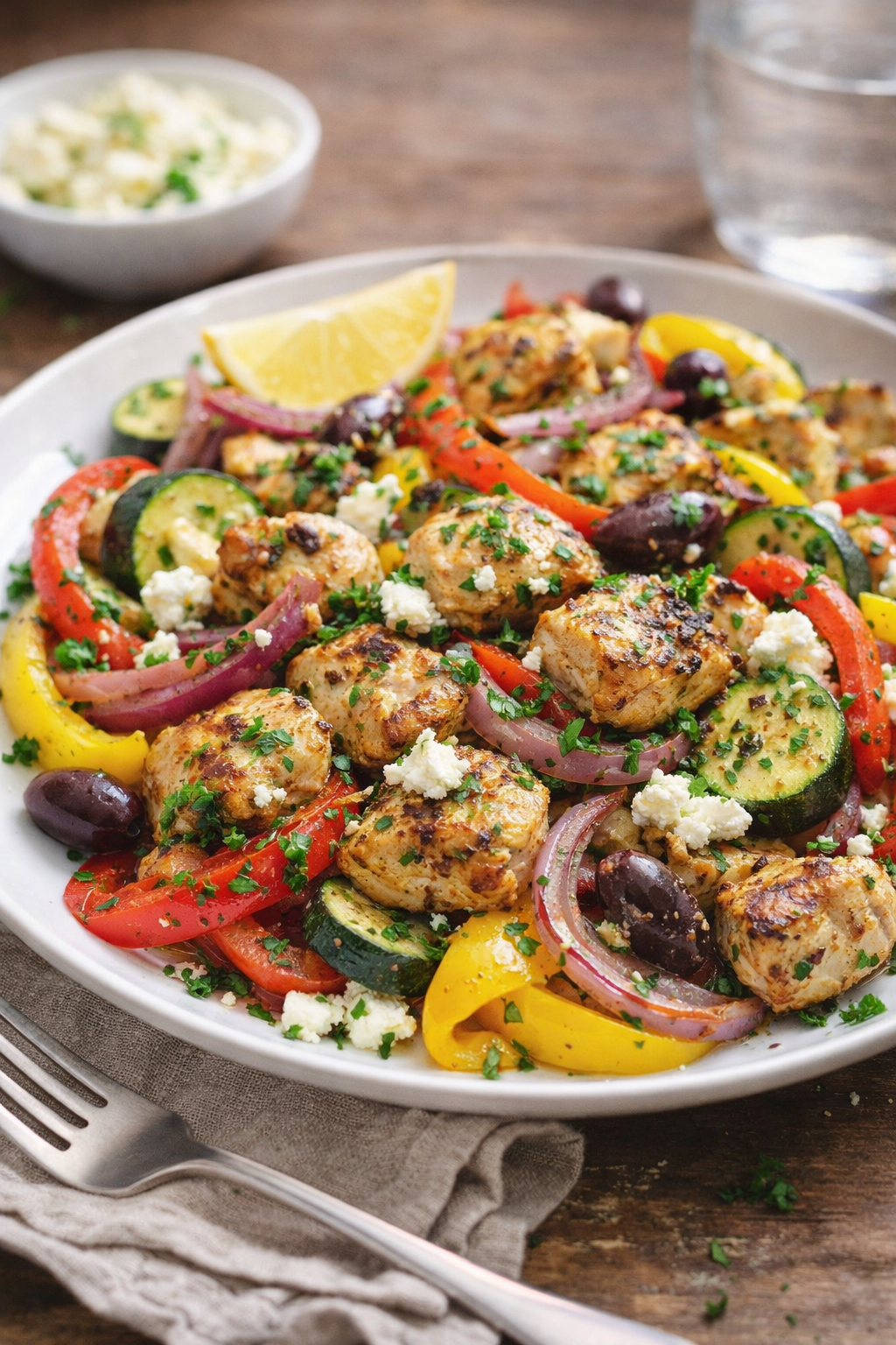 Mediterranean Chicken Stir Fry - 2 Thumbnail