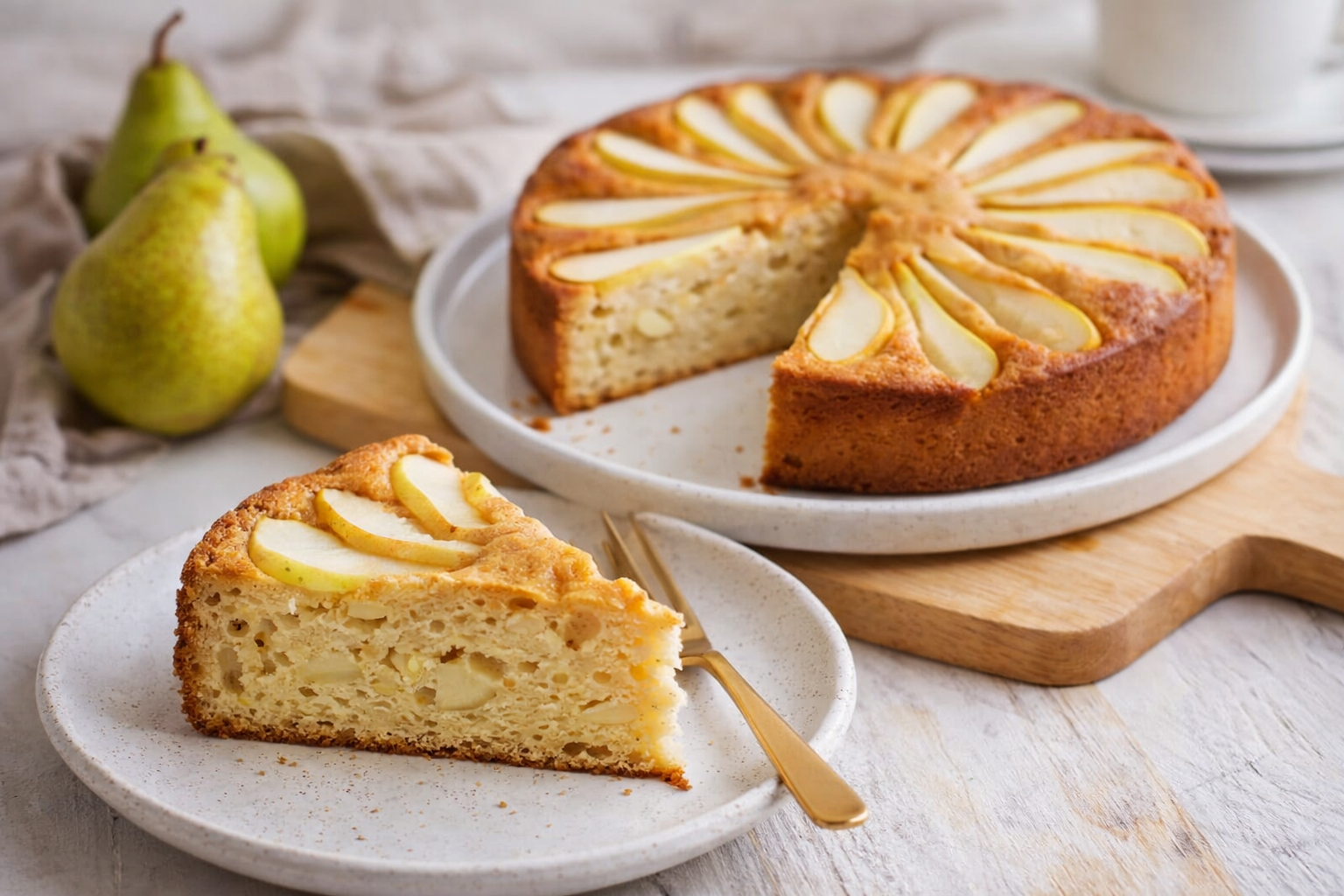 Moist Pear Cake - 1 Thumbnail