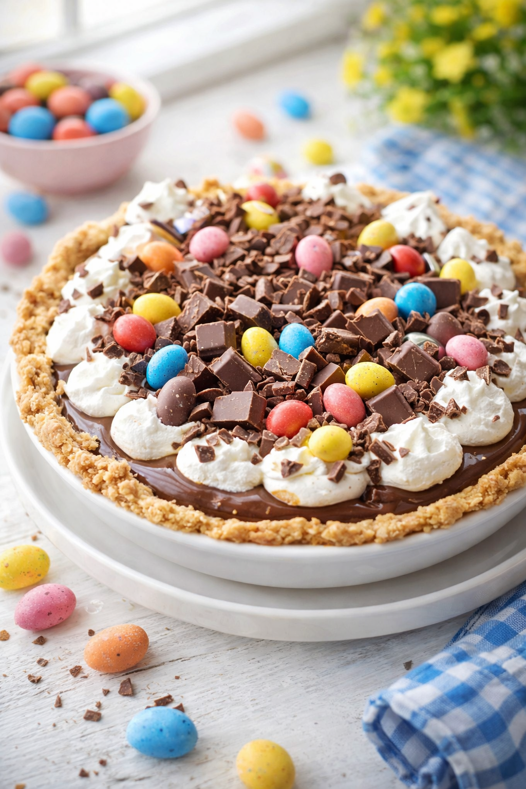 No-Bake-Easter-Chocolate-Pie-2 Thumbnail