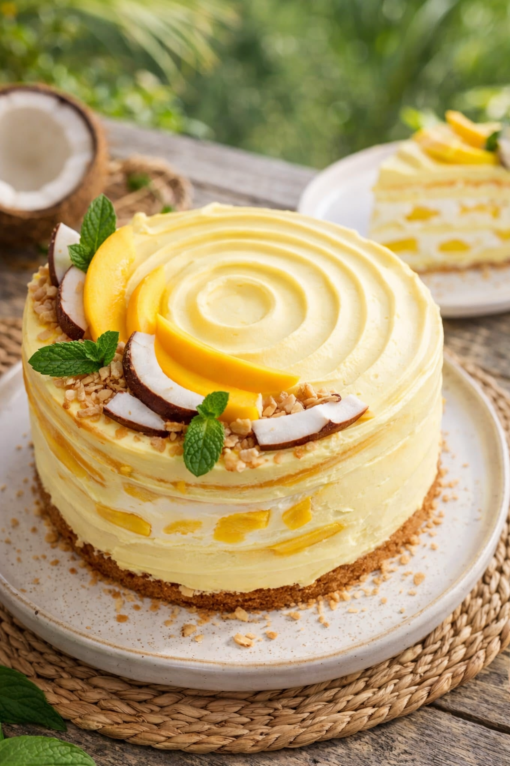 Palm Tree Hawaiian Mango Cake - 2 Thumbnail