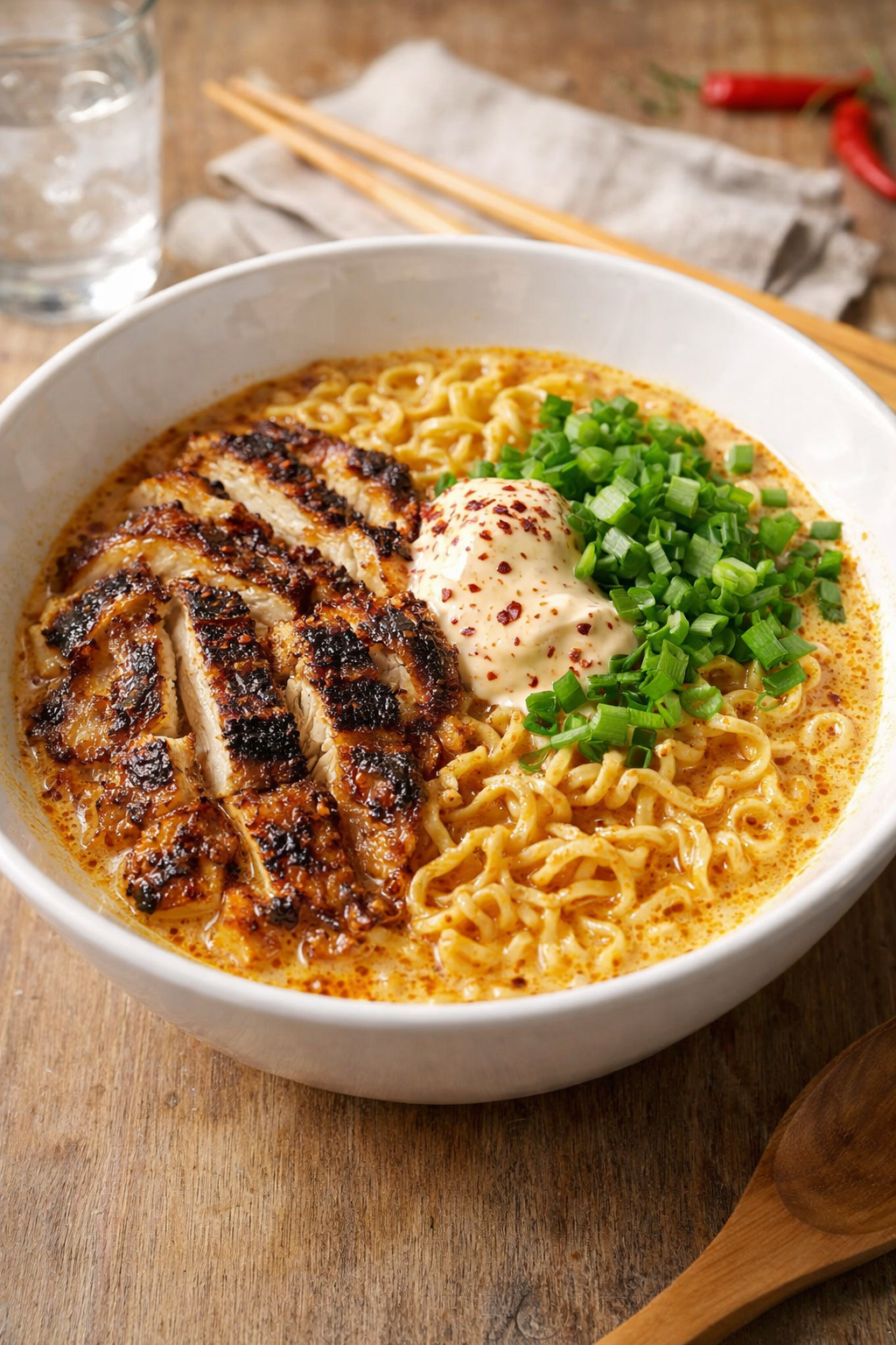 Ramen Noodle Bowls with Chicken – Easy, Spicy Dinner Bliss at Home Thumbnail