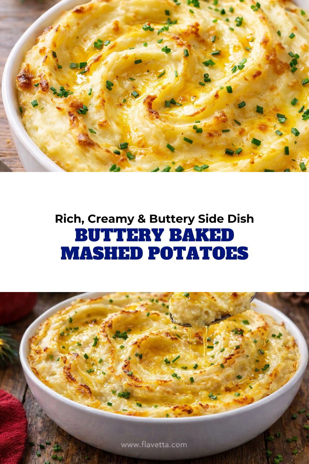 Buttery Baked Mashed Potatoes - 3 Thumbnail