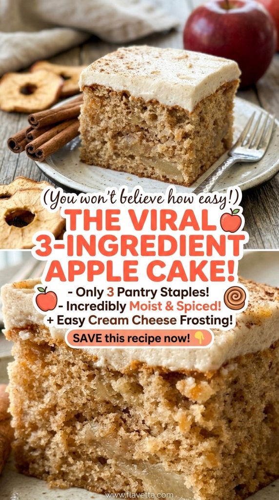 3-Ingredient Apple Cake - 3 Thumbnail