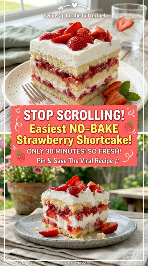 30-Minute No-Bake Strawberry Shortcake - 3 Thumbnail