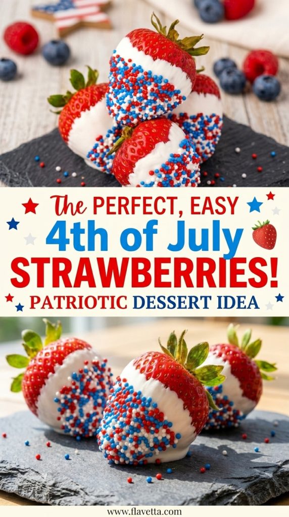 4th of July Chocolate Covered Strawberries - 3 Thumbnail