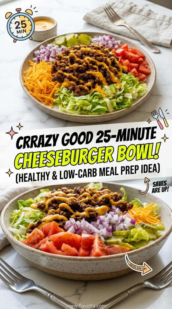 Amazing 25-Minute cheeseburger bowl Joy - 3 Thumbnail