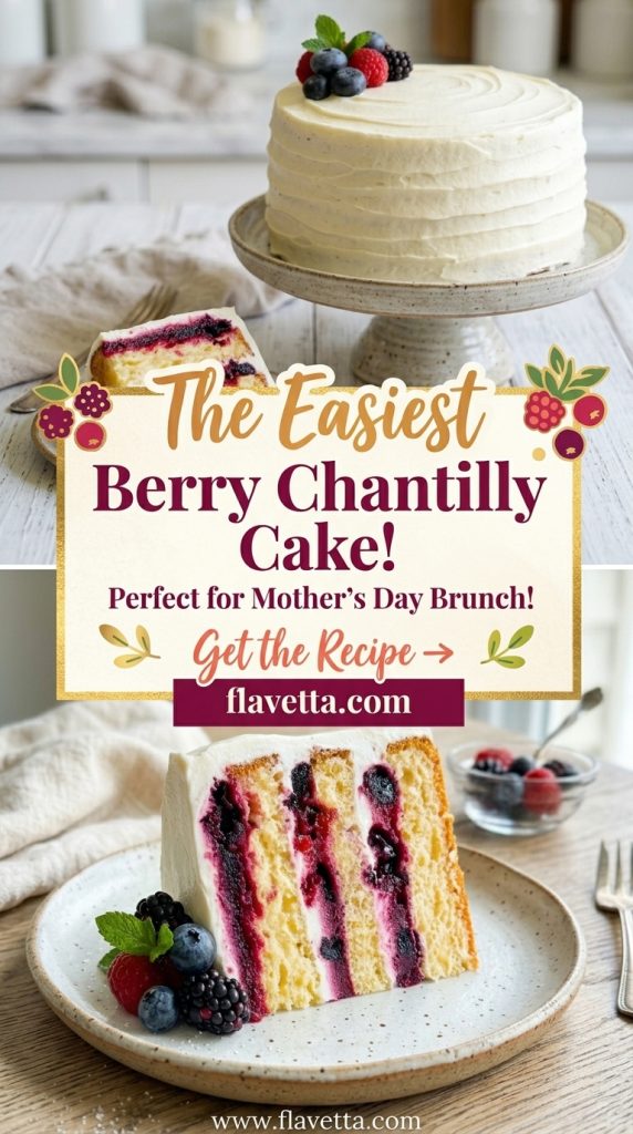 Berry Chantilly Cake - 3 Thumbnail