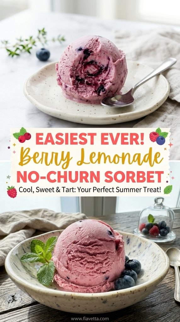 Berry Lemonade Sorbet - 3 Thumbnail