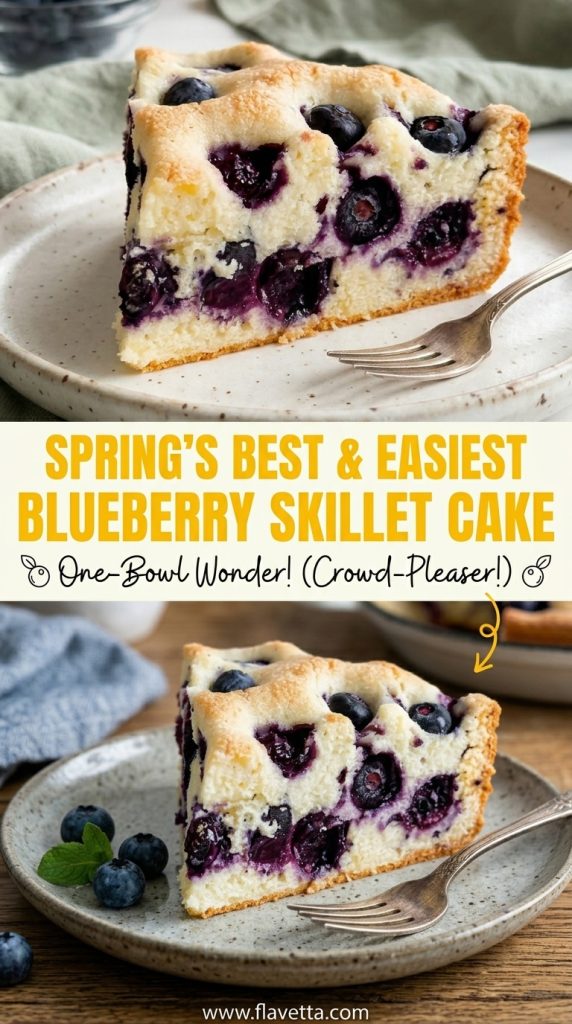Blueberry Skillet Cake - 3 Thumbnail