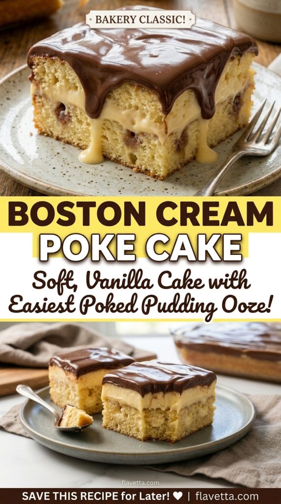 Boston Cream Pie Poke Cake - 3 Thumbnail