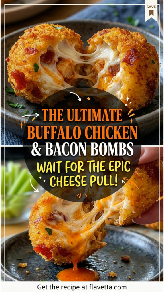 Buffalo Chicken Bacon Mozzarella Bombs - 3 Thumbnail