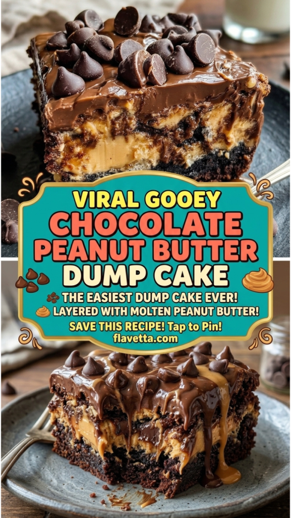 Chocolate Peanut Butter Dump Cake - 3 Thumbnail