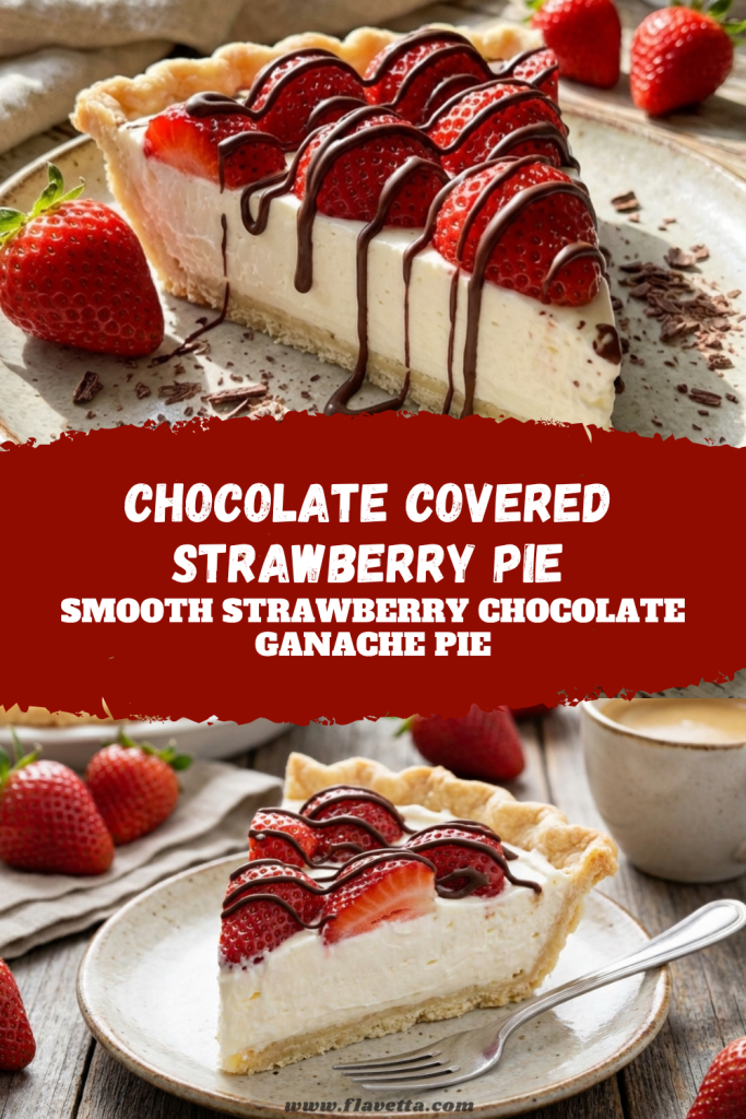 Chocolate Strawberry Cream Pie - 3 Thumbnail