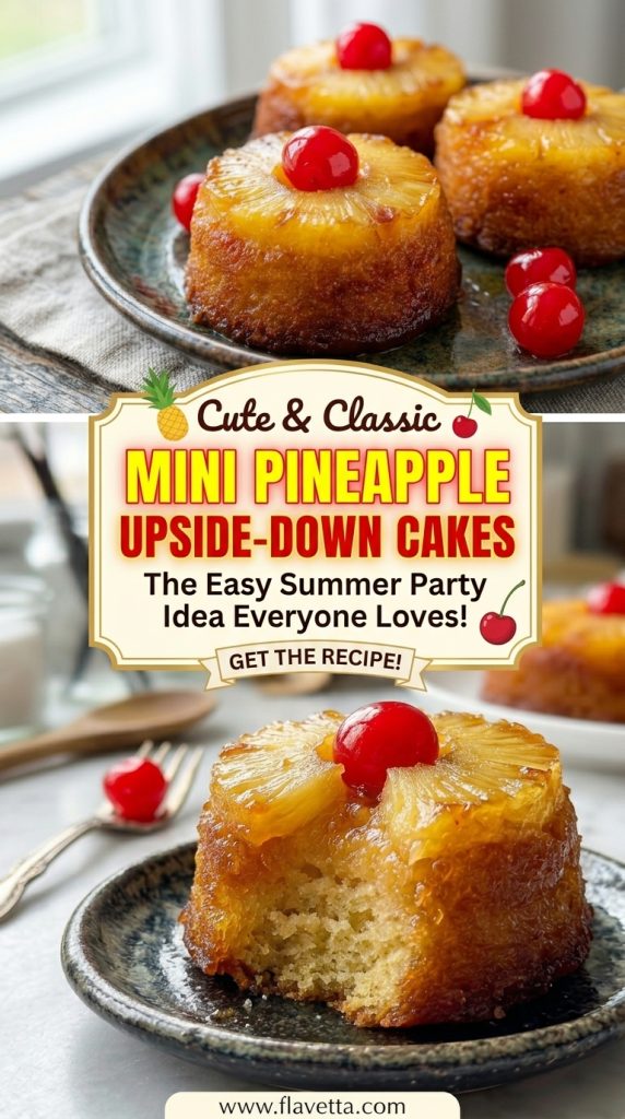 Classic Mini Pineapple Upside Down Cakes - 3 Thumbnail
