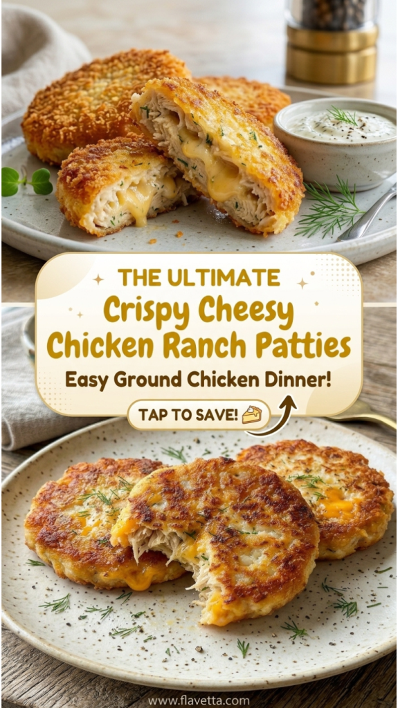 Crispy Cheesy Chicken Ranch Patties - 3 Thumbnail