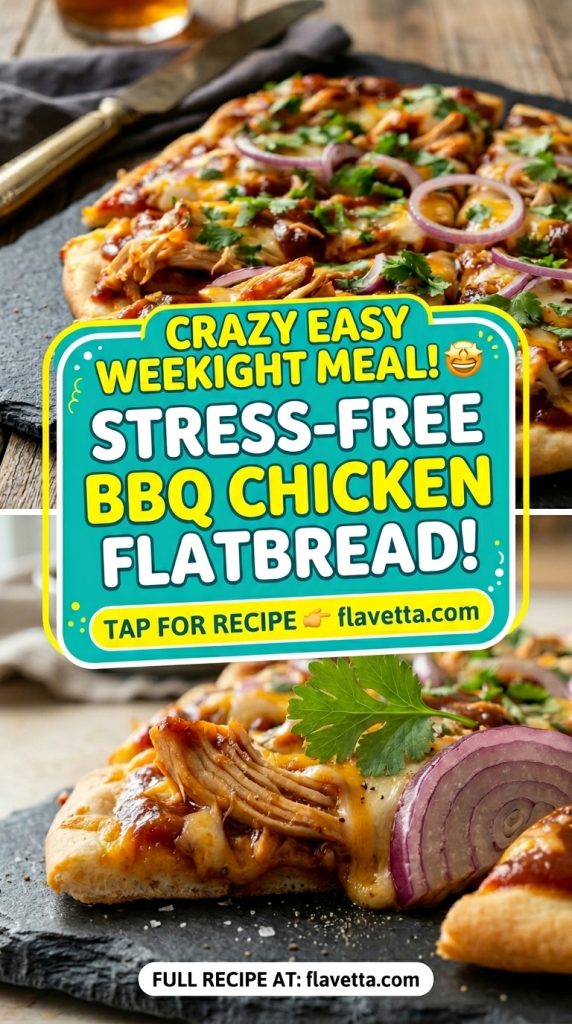 Easy BBQ Chicken Flatbread - 3 Thumbnail