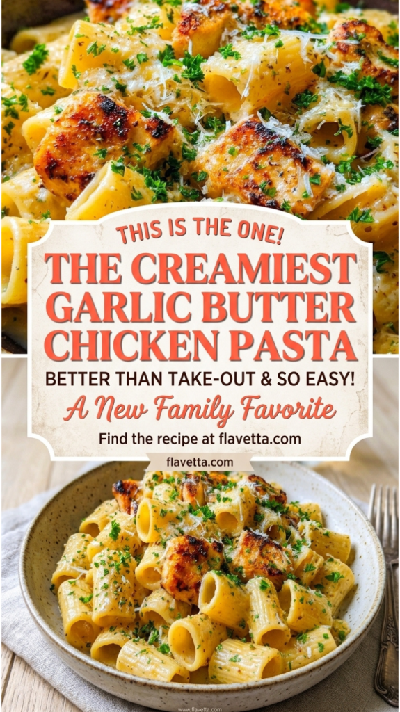 Garlic Butter Chicken with Rigatoni and Parmesan - 3 Thumbnail